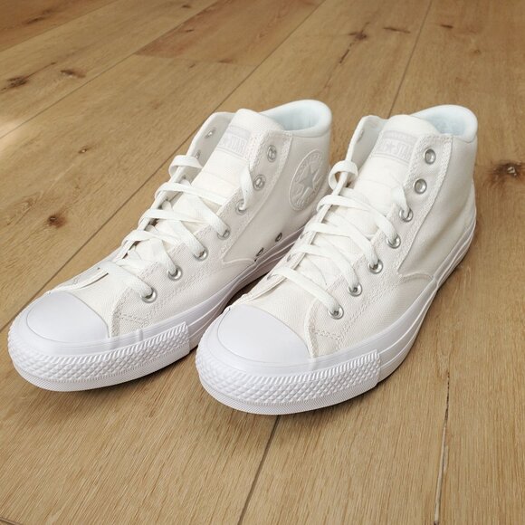 Converse CTAS Malden Street Vintage White Mens Mid Top Sneakers 11.5 Men NWB - Picture 3 of 11